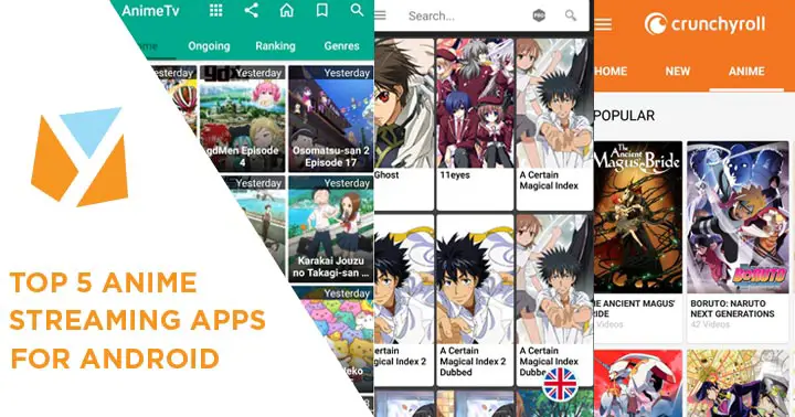 Aplikasi streaming anime Berbagai aplikasi streaming anime di smartphone