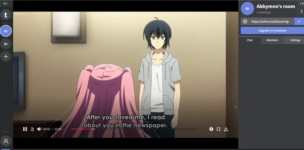 Menikmati Menonton Anime Gambar seseorang yang menikmati menonton anime