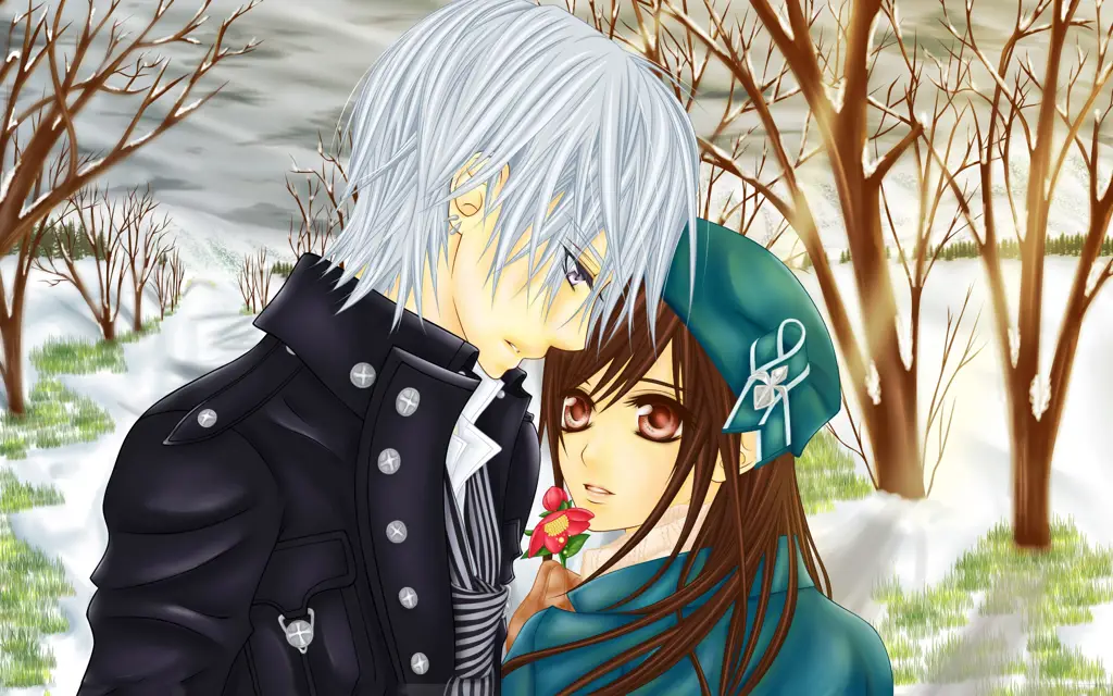 Pasangan dalam anime semi Pasangan anime romantis