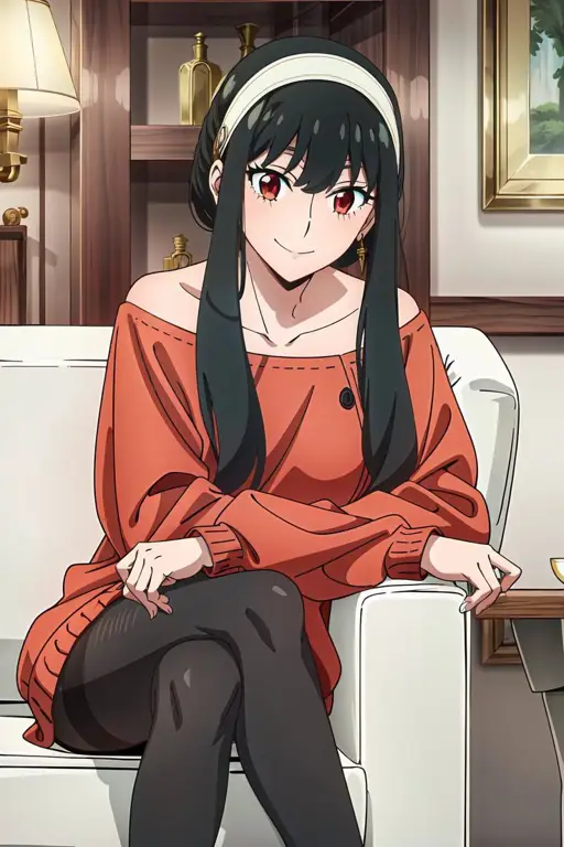 Yor Forger, ibu rumah tangga sekaligus pembunuh bayangan Gambar Yor Forger, sang pembunuh bayangan dalam anime Spy x Family