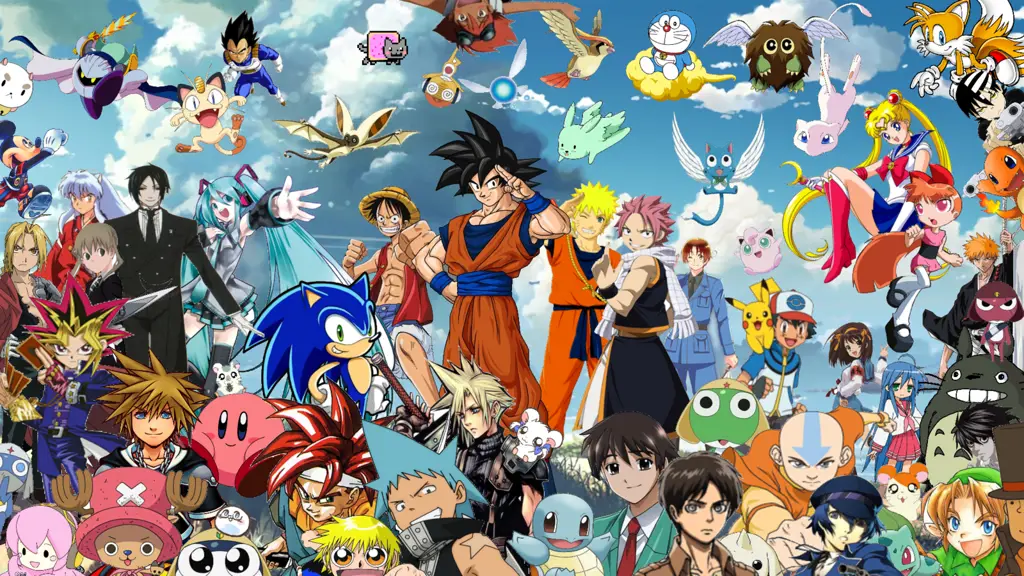 Beragam Karakter Anime Berbagai karakter anime