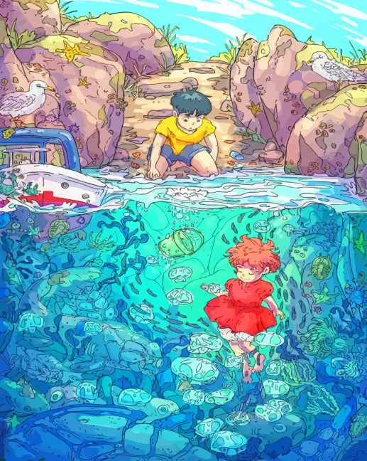 Ikan ajaib Ponyo dan Sosuke