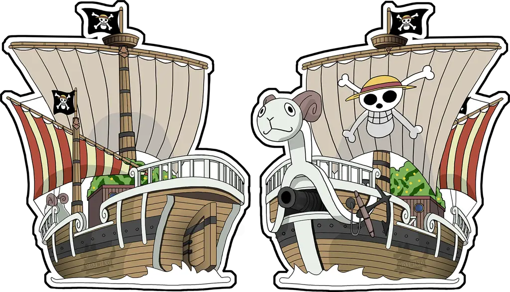 Kapal ikonik Going Merry Gambar kapal Going Merry