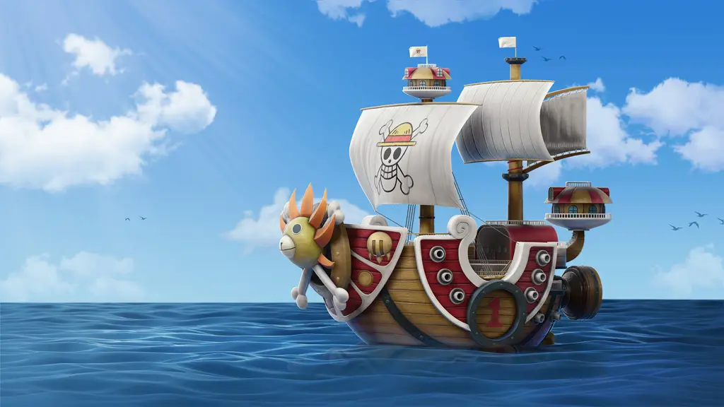 Kapal Thousand Sunny, tempat petualangan berlanjut Gambar kapal Thousand Sunny
