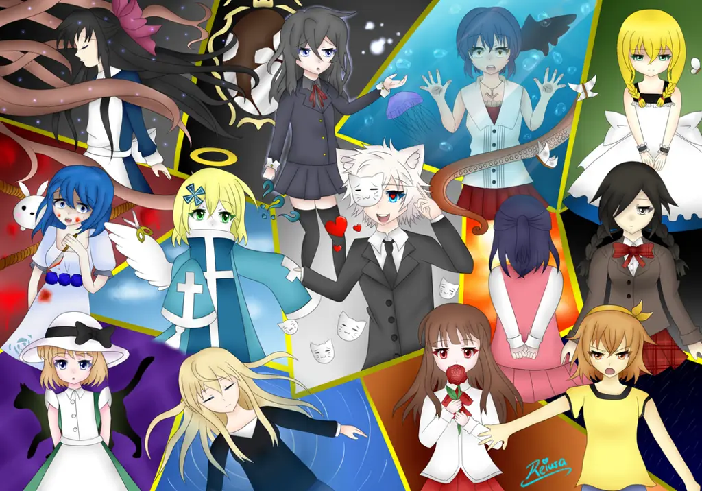 Berbagai pilihan Anime Horor untuk ditonton Kumpulan adegan horor dari berbagai anime
