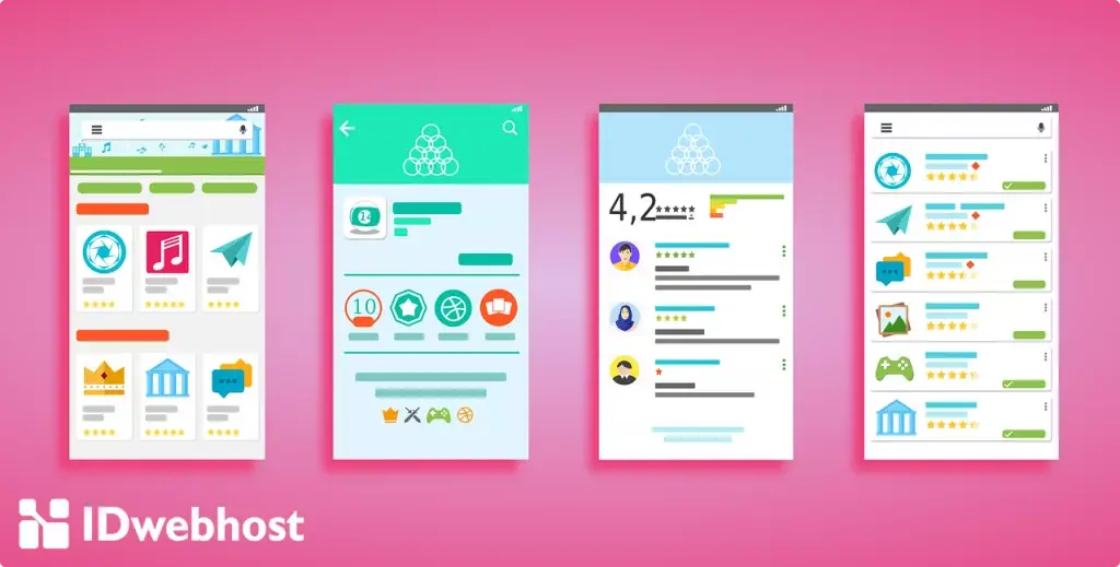 Perbandingan Antarmuka Situs Streaming Perbandingan antarmuka situs web