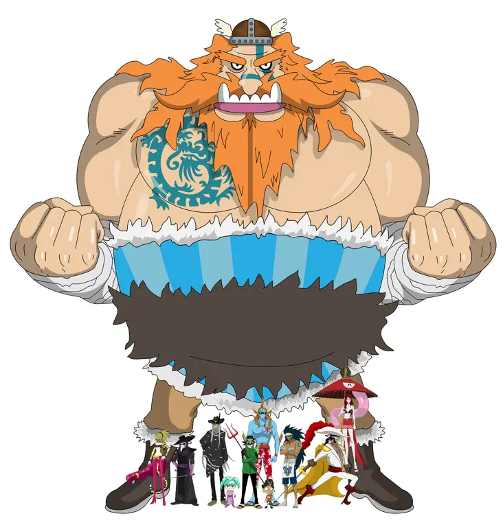 Karakter-karakter ikonik dalam One Piece Gambar para karakter One Piece