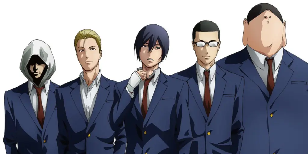 Karakter-karakter dalam anime Prison School