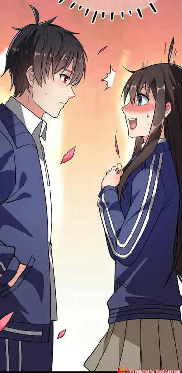 Potret Wang Ling yang misterius Karakter utama Wang Ling dari anime The Daily Life of the Immortal King